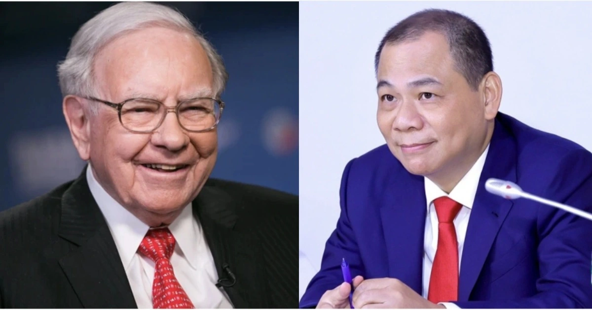 Tài sản tỷ phú Phạm Nhật Vượng tăng tốc ấn tượng, bám đuổi Warren Buffett