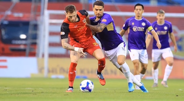 Sự tỏa sáng của các trụ cột giúp Hà Nội FC ra về với 3 điểm.