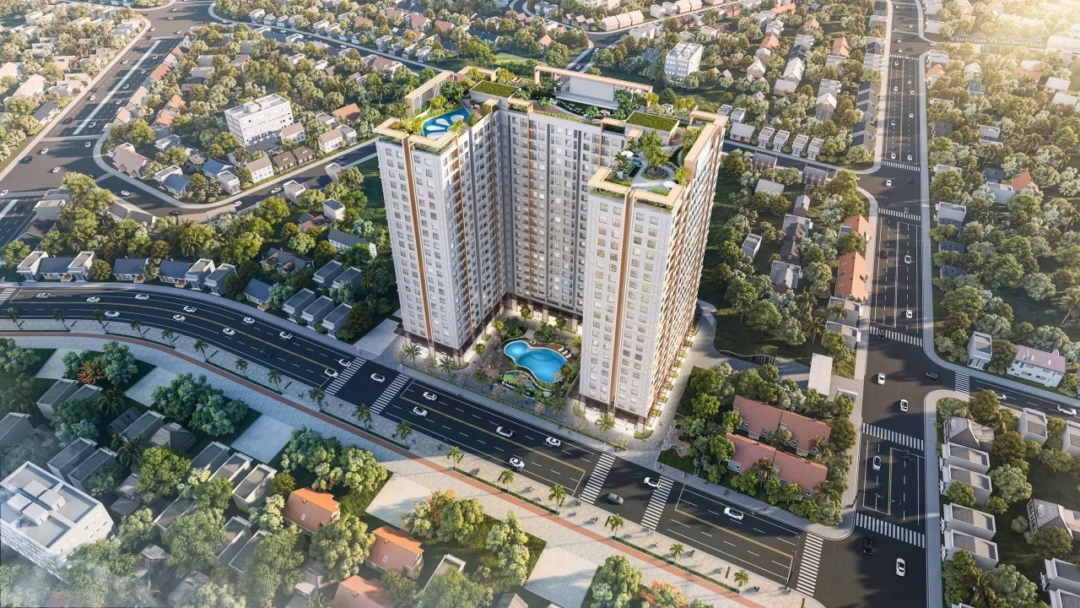 Tecco Felice Homes sở hữu vị trí chiến lược, kết nối thuận tiện với các khu công nghiệp lớn như VSIP 1, Việt Hương, Sóng Thần