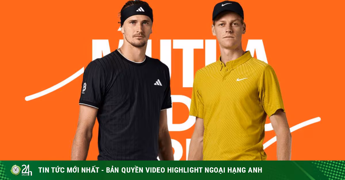 Trực tiếp tennis Sinner – Zverev: Đại chiến cho ngôi vương (CK Madrid Open)